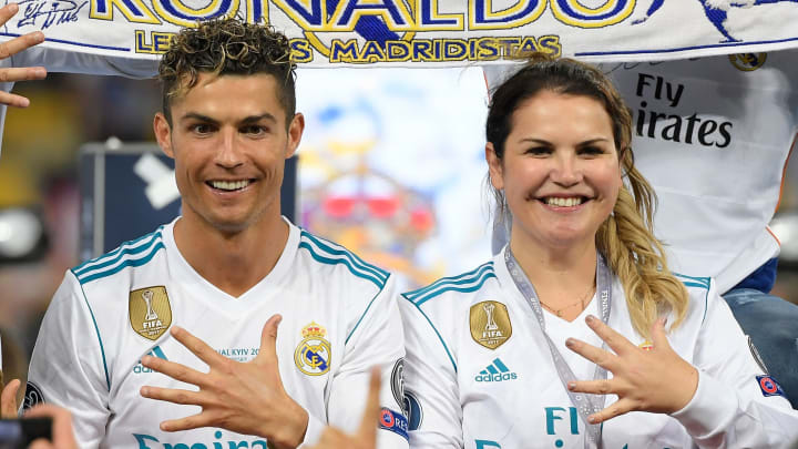 Cristiano Ronaldo y su hermana Katia Aveiro