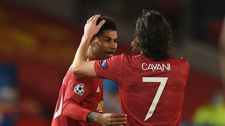 Rashford y Cavani, el nuevo ataque del Manchester United