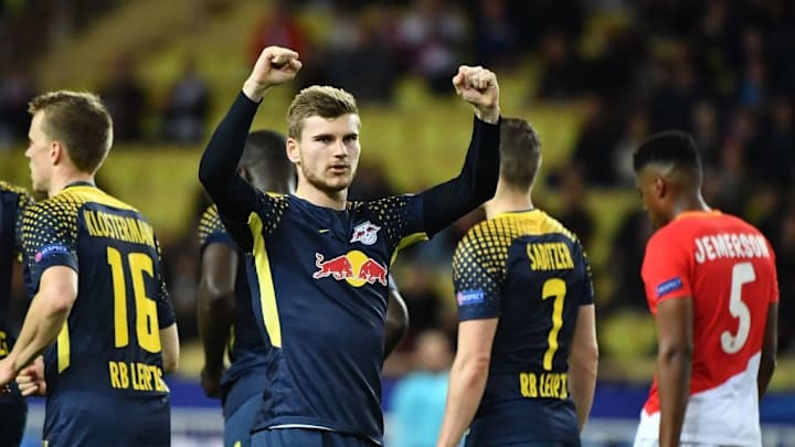 Werner hizo un doblete en la goleada al Mónaco