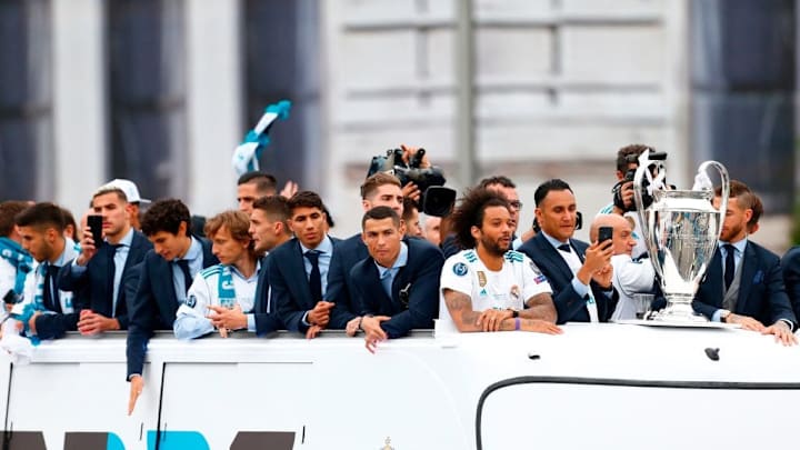 El Real Madrid paseó la Champions por Madrid después de que Cristiano Ronaldo anunciase su despedida