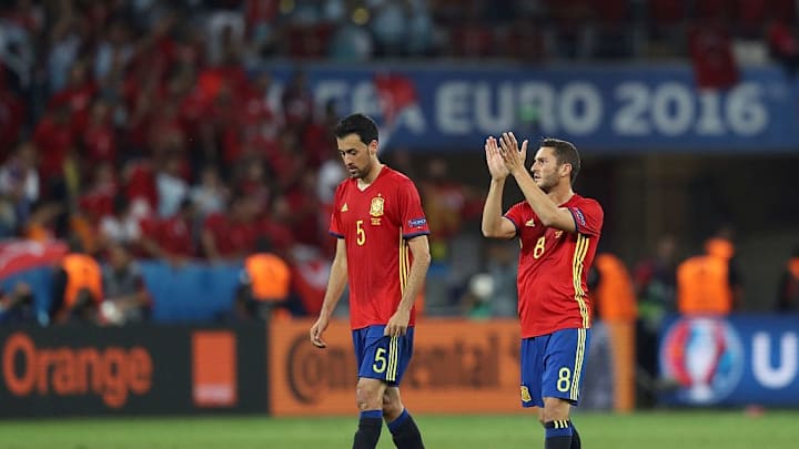 El mediocentro de la selección española