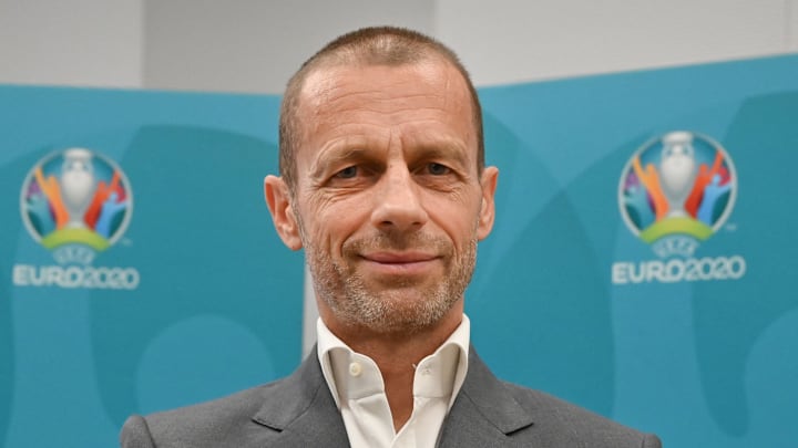 Il presidente UEFA Ceferin Il presidente UEFA Ceferin