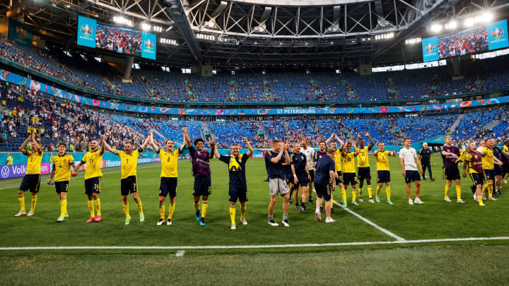 Suécia e Ucrânia disputam uma vaga nas quartas de final da Euro 2020. 