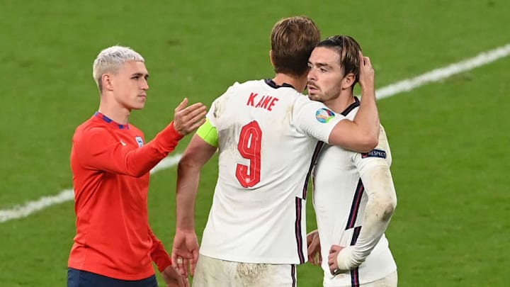 Harry Kane Jack Grealish Manchester City Eurocopa 