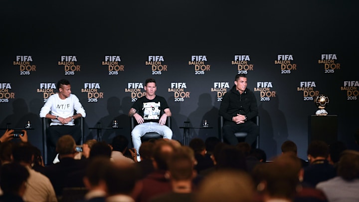 Neymar, Lionel Messi, Cristiano Ronaldo