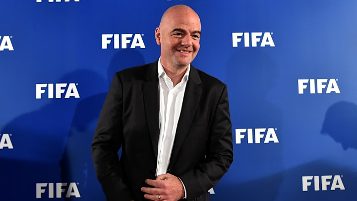 FIFA president Gianni Infantino