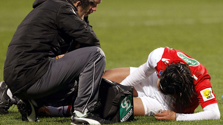 Falcao se machucou antes da Copa do Mundo de 2014.