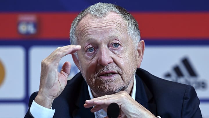 Jean-Michel Aulas président de l'Olympique Lyonnais. Jean-Michel Aulas président de l'Olympique Lyonnais.