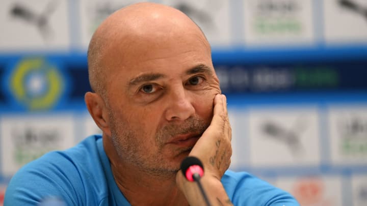 Sampaoli s'est montré satisfait en conférence de presse après la victoire de son équipe face à Rennes ce mercredi. Sampaoli s'est montré satisfait en conférence de presse après la victoire de son équipe face à Rennes ce mercredi.