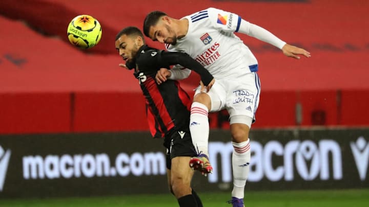 Houssem Aouar a eu du mal en première période.