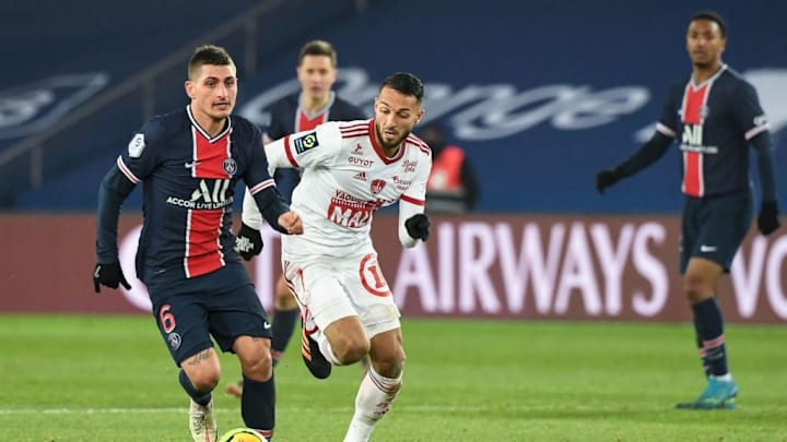 PSG Stade Brestois Neymar Mbappé Ligue 1