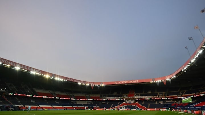 Ligue 1 no Parc des Princes.