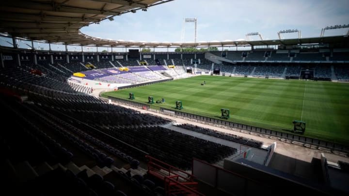 Le Stadium de Toulouse a accueilli les matches de Rodez cette saison