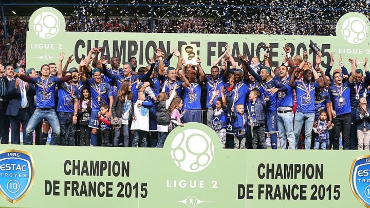 ESTAC won Ligue 2 in 2015
