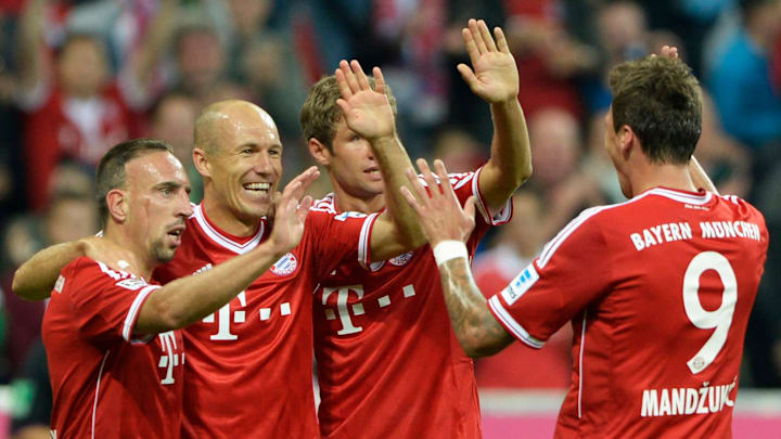 Arjen Robben Ribery Thomas Müller