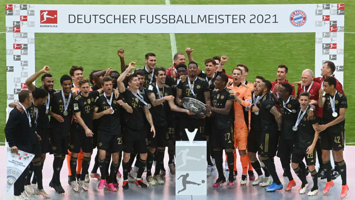 Der FC Bayern München feierte seine 31. Meisterschaft