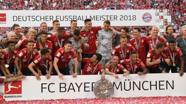 Bayern won the 2017/18 Bundesliga by a 21-point margin