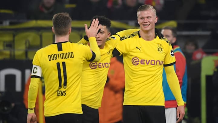 Reus, Sancho et Haaland ont vite appris à se connaître pour se hisser à la neuvième place du classement des trios offensifs