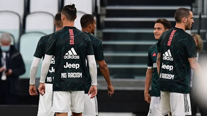 Kampanye anti rasisme dari skuat Juventus