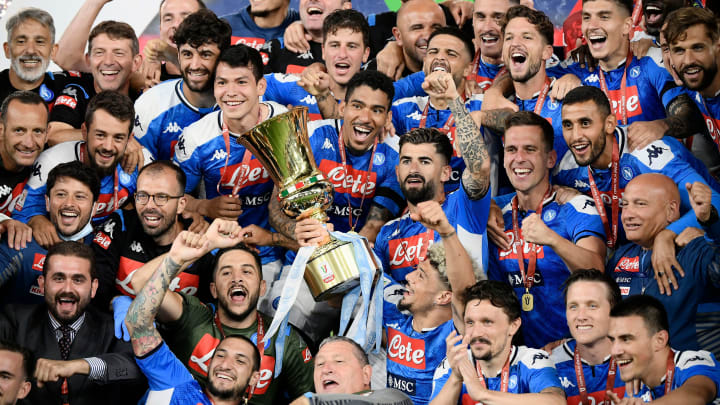 Napoli won their first trophy in six years with their defeat of Juventus in the Coppa Italia final