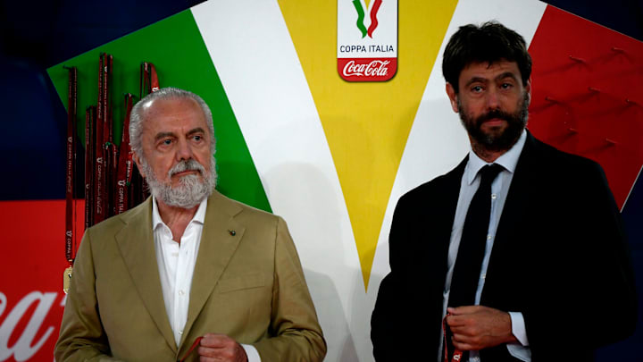 De Laurentiis e Agnelli De Laurentiis e Agnelli