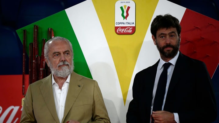 De Laurentiis e Agnelli De Laurentiis e Agnelli