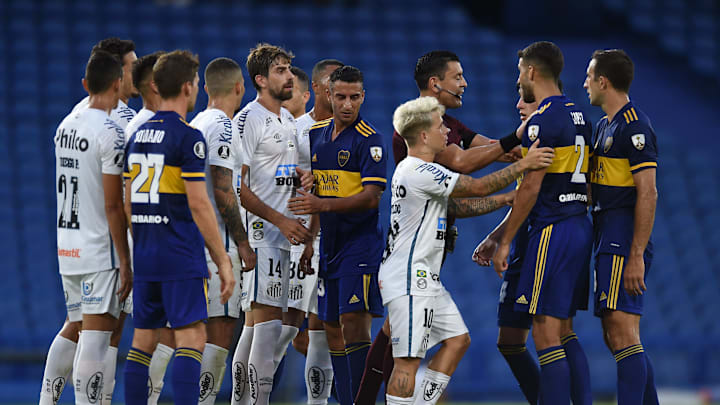 FBL-LIBERTADORES-BOCA-SANTOS FBL-LIBERTADORES-BOCA-SANTOS