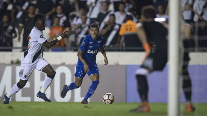 Vasco e Cruzeiro se enfrentaram na Libertadores de 2018 Vasco e Cruzeiro se enfrentaram na Libertadores de 2018