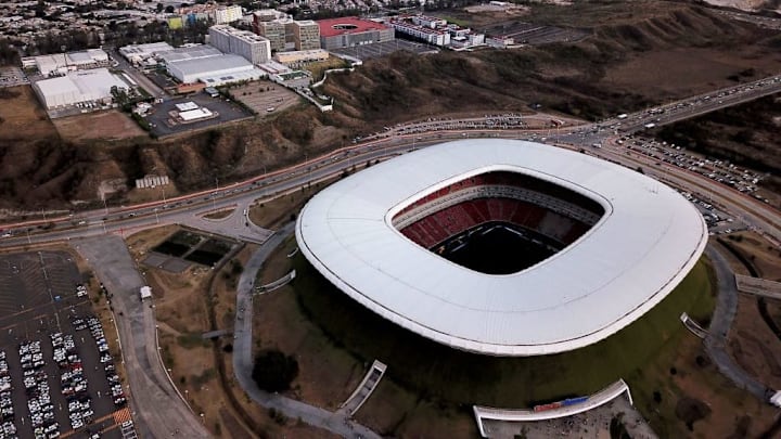 El Estadio Akron desde las alturas.