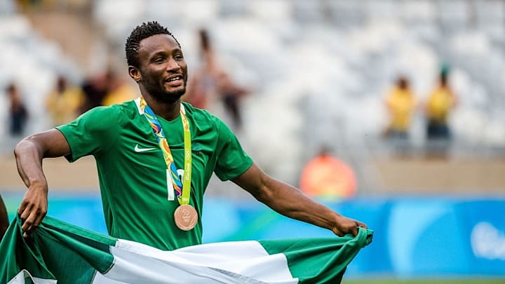 Obi Mikel con la selección nigeriana