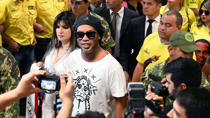 FBL-PARAGUAY-BRAZIL-RONALDINHO FBL-PARAGUAY-BRAZIL-RONALDINHO