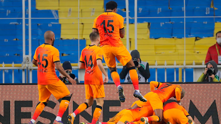 Galatasaray'ın gol sevinci Galatasaray'ın gol sevinci