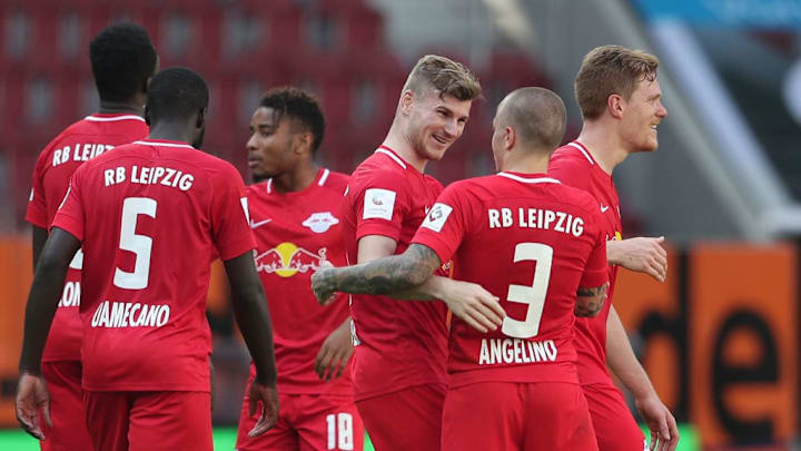 Timo Werner se despidió con un doblete ante el Augsburgo