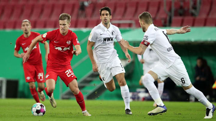 Im Bundesliga-Duell gegen den FCA behielt RB die Oberhand
