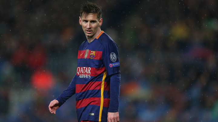 Lionel Messi Barcelona Arsenal Champions League Poker-trick 