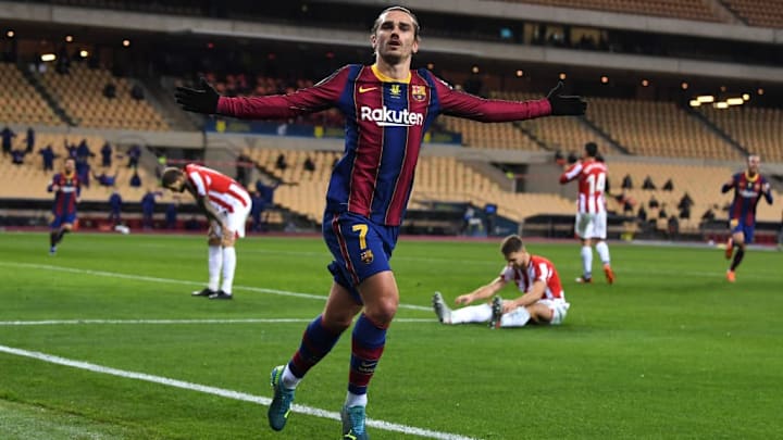 O Barcelona está “engasgado” com o Athletic Bilbao. 