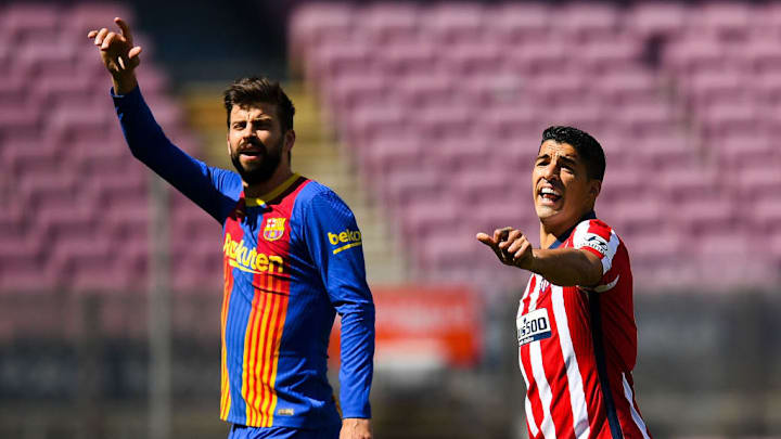 Gerard Pique, Luis Suarez