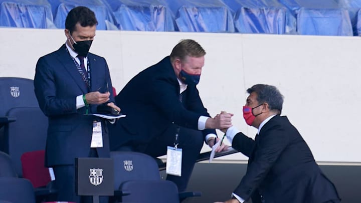 Ronald Koeman, Joan Laporta