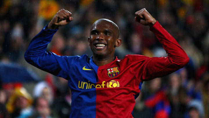 Samuel Eto'o s'épanouira avec le maillot du FC Barcelone