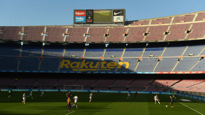 The Camp Nou could soon welcome fans again