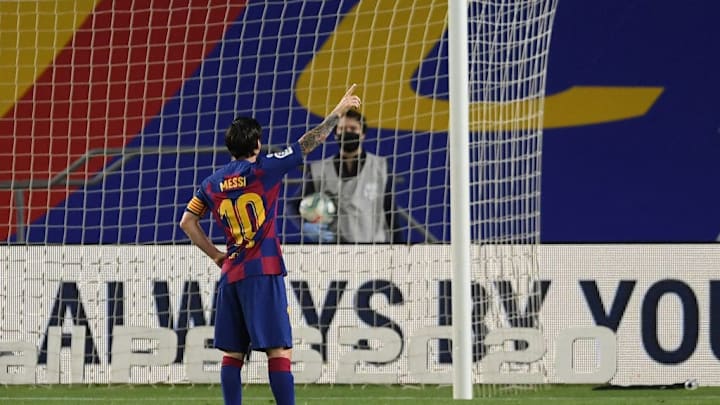 Messi ante el Leganés