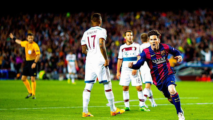 Messi ya sabe lo que es ganar al Bayern en Champions