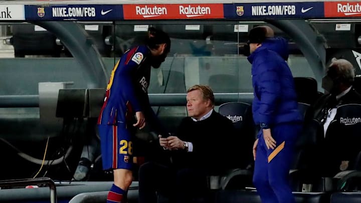 Oscar Mingueza, Ronald Koeman