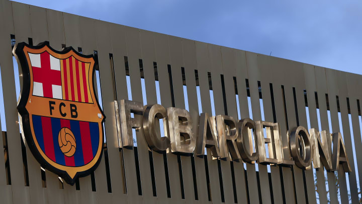 Ilustrasi logo Barcelona Ilustrasi logo Barcelona