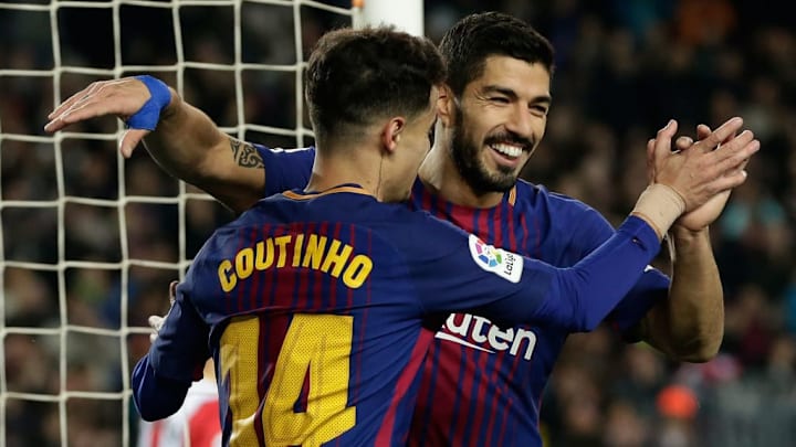Coutinho y Suarez ya habían jugado juntos en Liverpool y se reencontraron en Barcelona