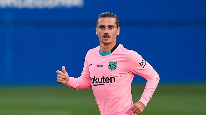 Griezmann no sonríe con el FC Barcelona
