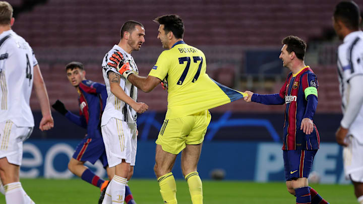 Leonardo Bonucci e Gigi Buffon, Juve Leonardo Bonucci e Gigi Buffon, Juve