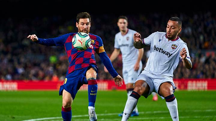 Barcelona akan bertemu Levante dalam lanjutan pertandingan La Liga, Senin (14/12) dini hari WIB. Barcelona akan bertemu Levante dalam lanjutan pertandingan La Liga, Senin (14/12) dini hari WIB.