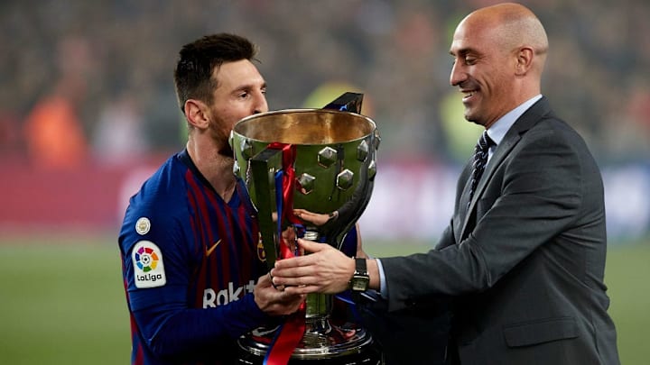 Lionel Messi, Luis Rubiales