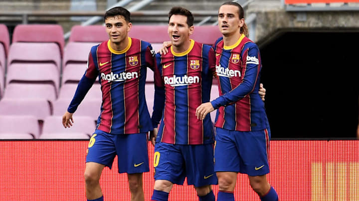 Lionel Messi, Antoine Griezmann, Pedri